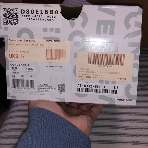 Commes des Garçons Converse - Picture 3 of 4